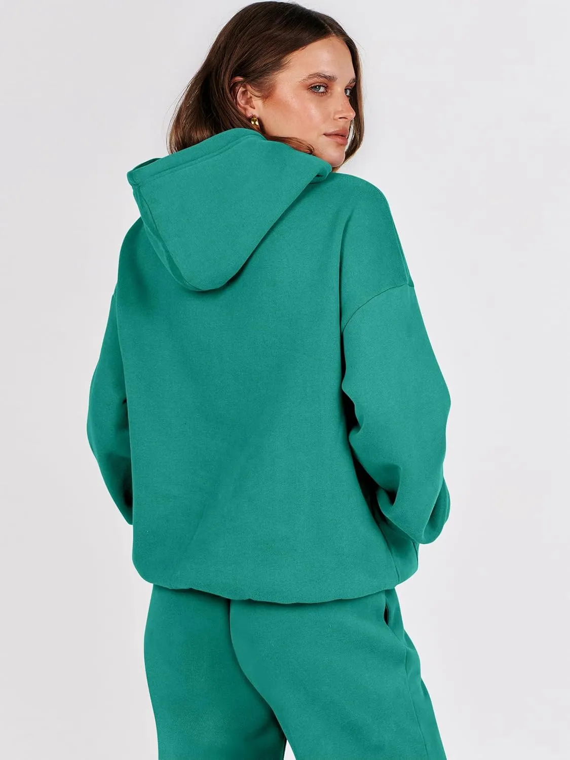 ANRABESS Womens 2 Piece Outfits Lounge Hoodie Oversized Sweatshirt Jogger Sweatpants Y2K Tracksuit Sweatsuit Set Fall Clothes
