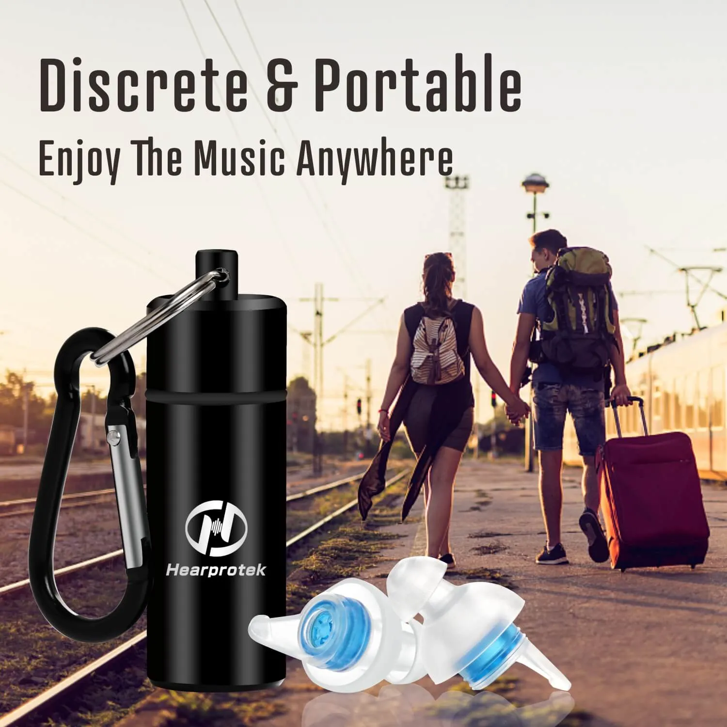 HiFi Spirit - Hearprotek High Fidelity 20db Noise Reduction Concert Music Ear Plugs