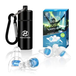 HiFi Spirit - Hearprotek High Fidelity 20db Noise Reduction Concert Music Ear Plugs