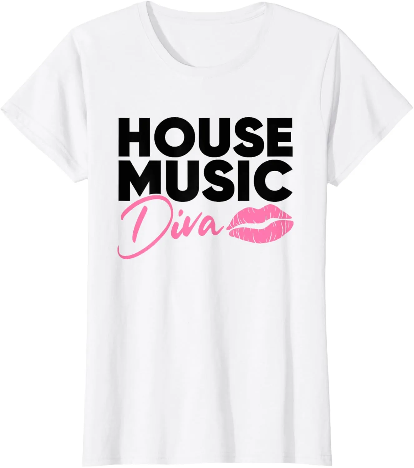 House Music Diva - DJ EDM Rave Music Festival T-Shirt