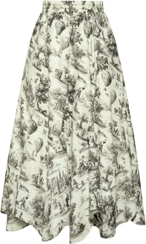 Maxi Skirts for Women Summer 2025 Floral Skirt Flowy Boho Skirt