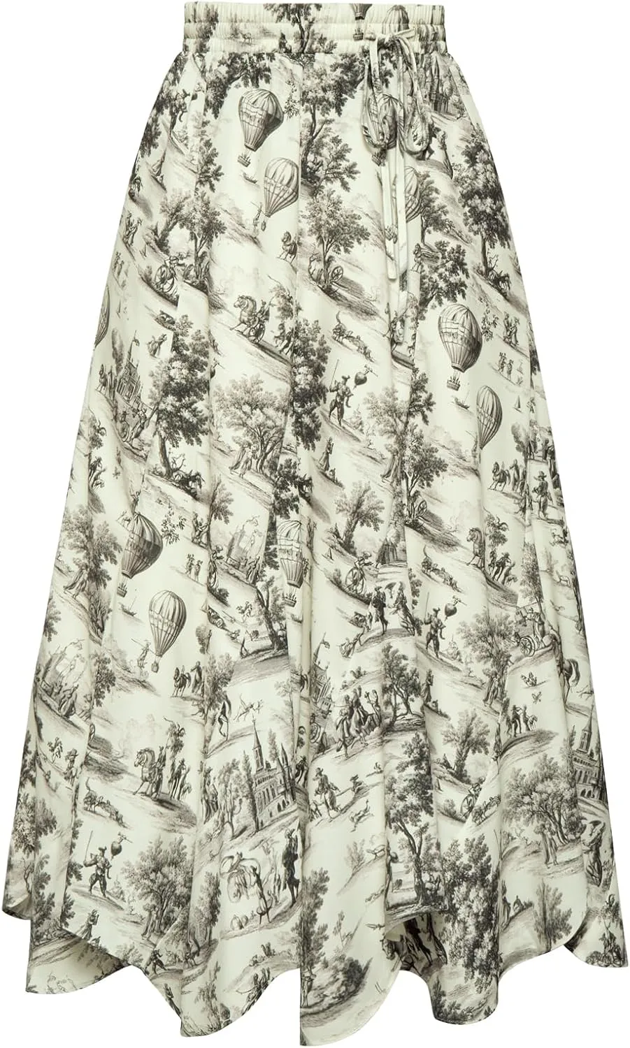 Maxi Skirts for Women Summer 2025 Floral Skirt Flowy Boho Skirt
