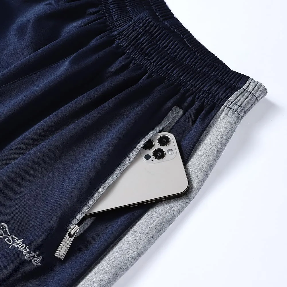 Men's Casual Tracksuit Long Sleeve Sweatsuit Athletic Set Full Zip Running Jogging Sports Jacket and Pants