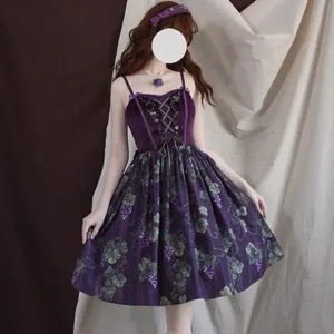 Pixie of the Royal Vineyard     Dress with Optional Necklace and Petticoat Skirt  Set Kawaii Academia Y2K Cottagecore Coquette Fairycore Dollette Princesscore Bottoms
