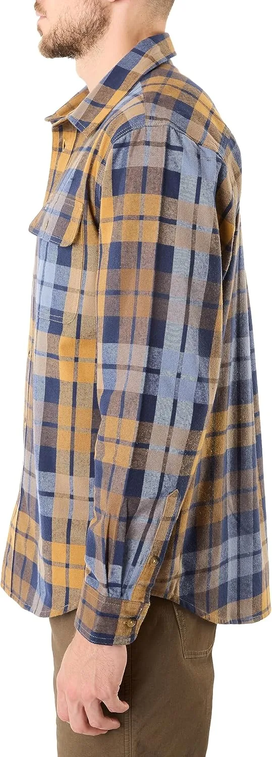 Smith's Workwear Men's Plaid Flannel Shirt