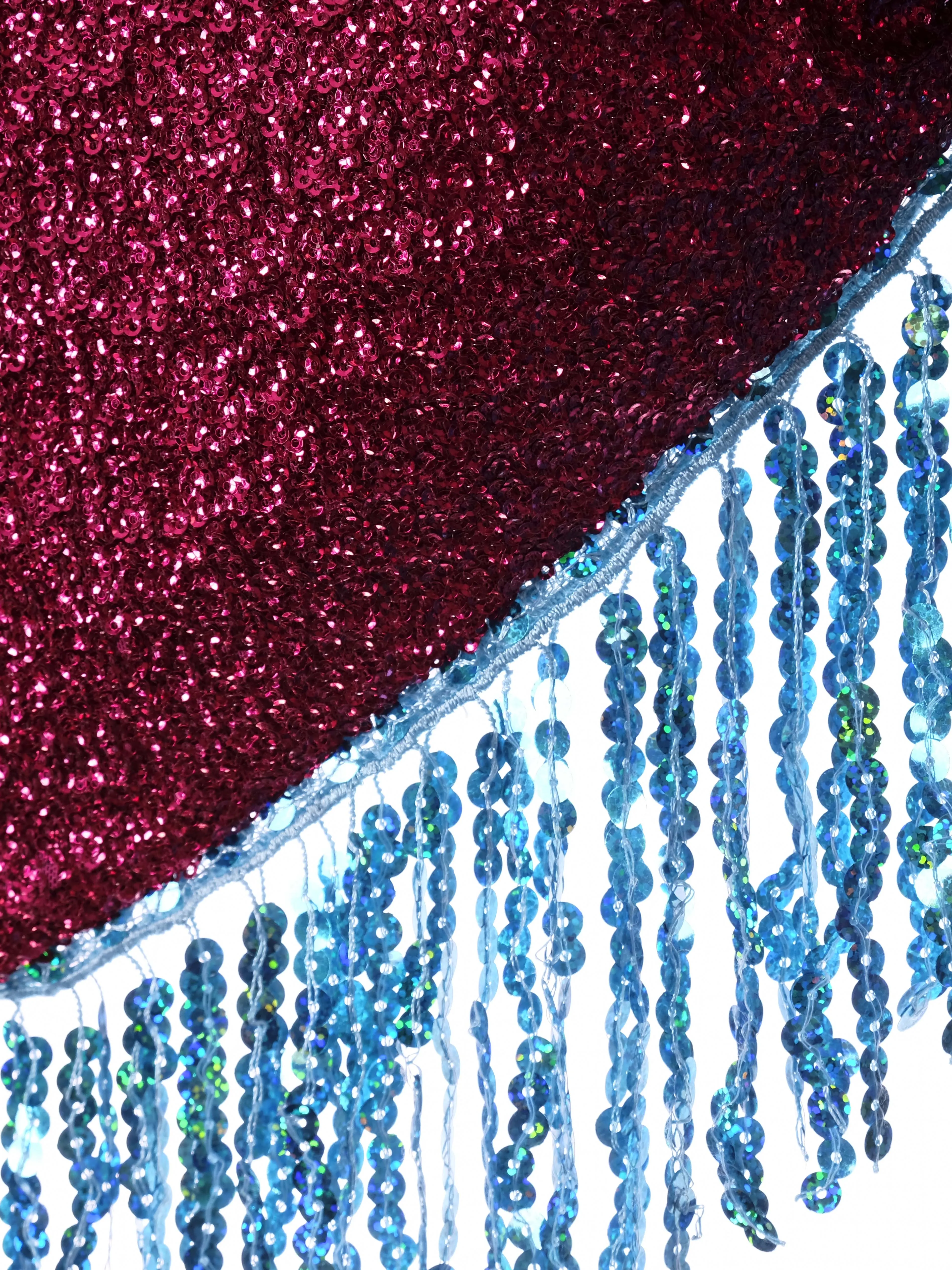 Sugar Plum | Sequin Fringe Bolero