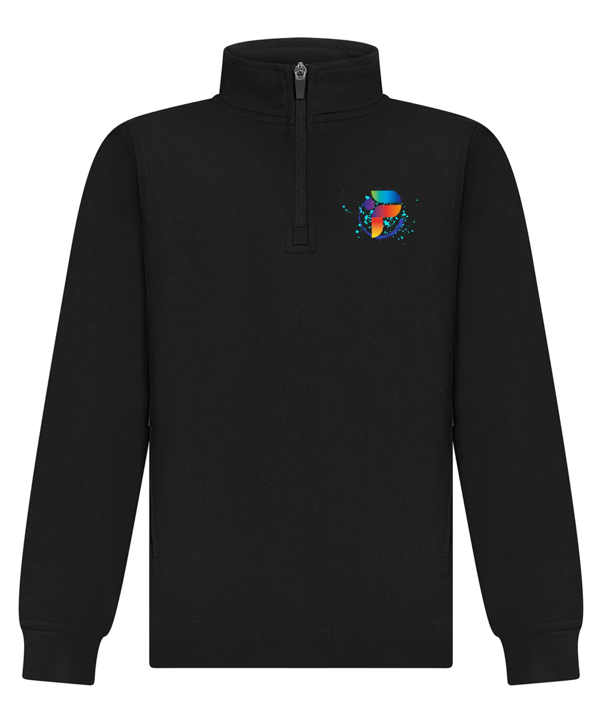 The Performance Hub Kids 1/4 Zip Tracksuit Top