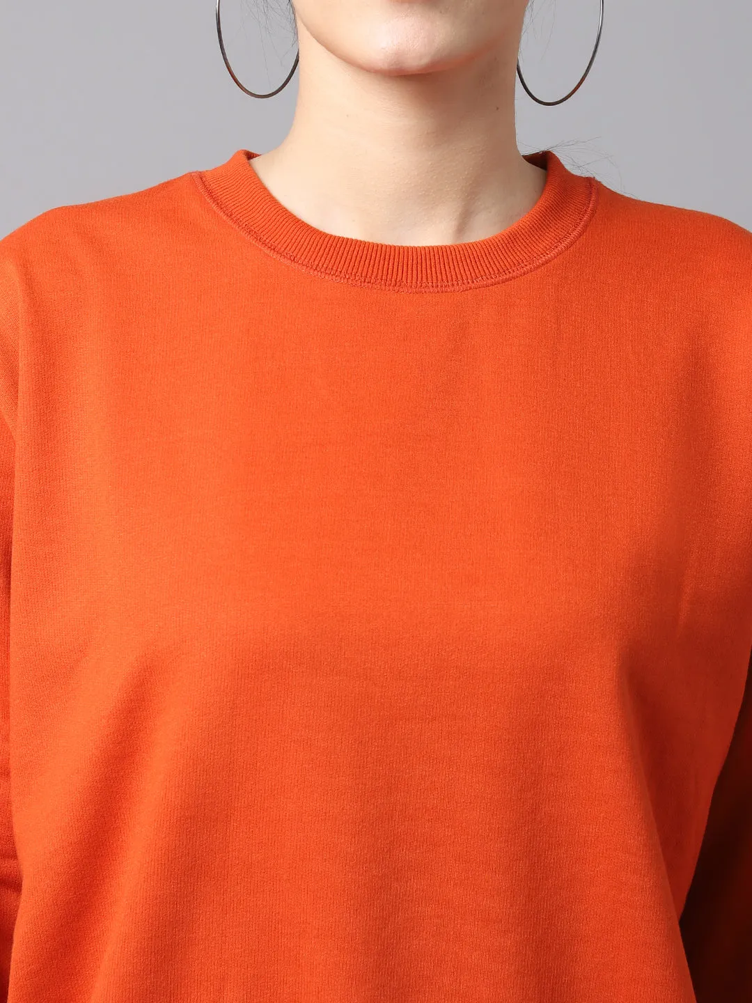Vimal Jonney Fleece Rust Tracksuit for Women