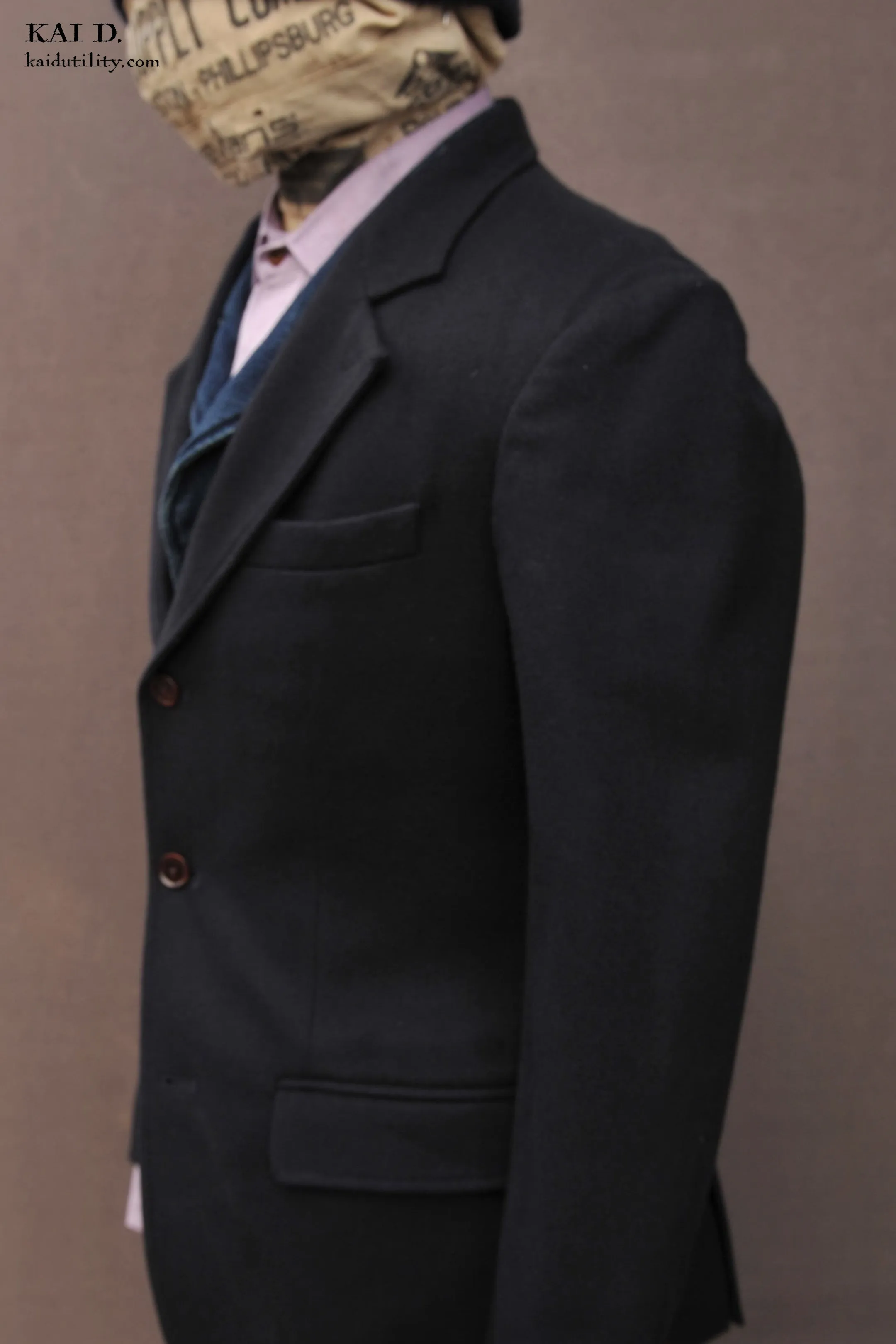 Wool Cashmere Dawson Blazer - M
